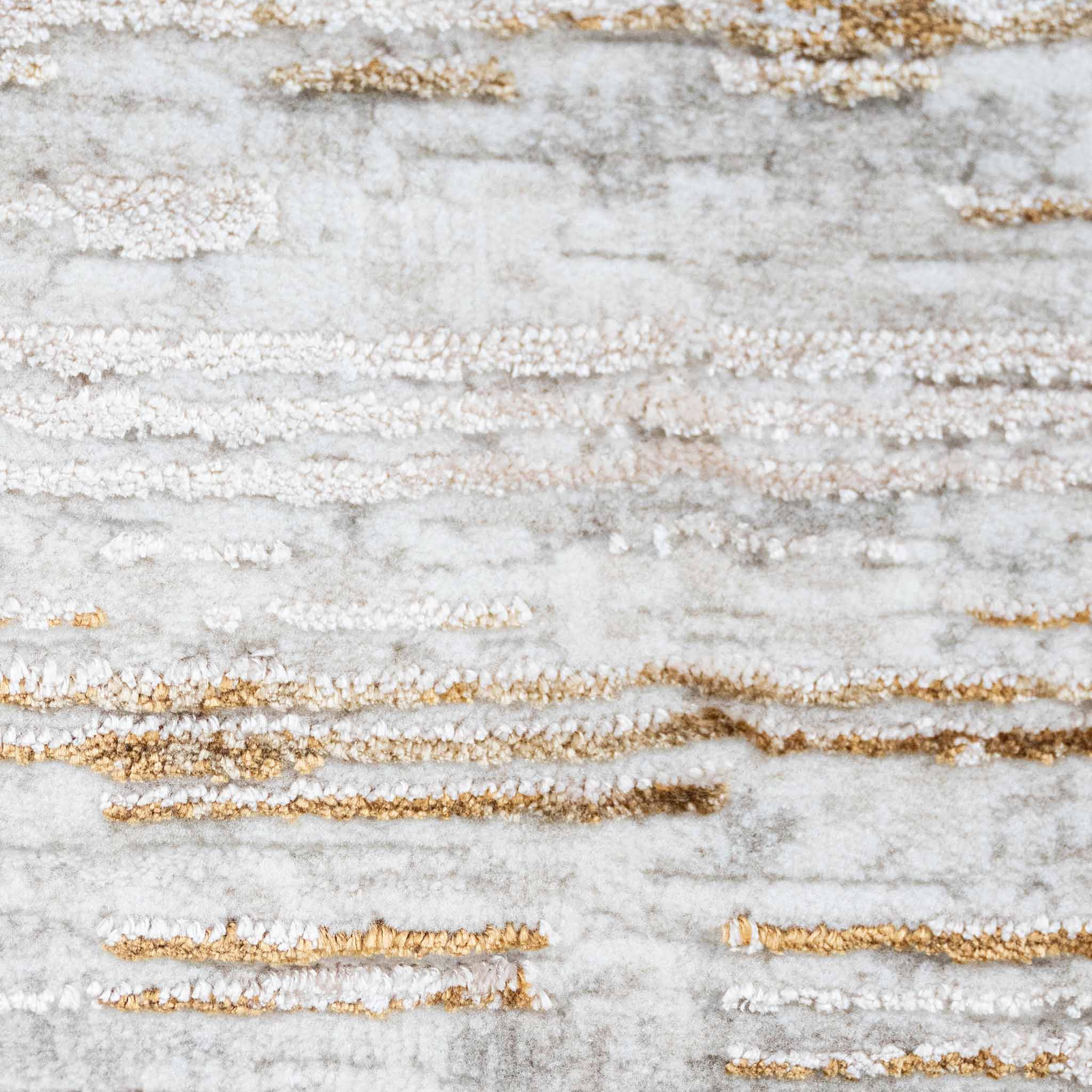 Tapete Decorativo Fiora T2373 Gris / Oro – Abstracto · Interior