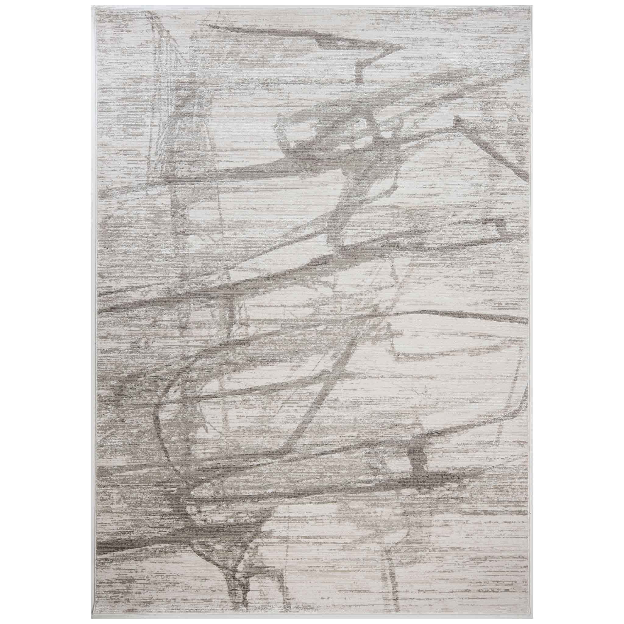 Tapete Decorativo Fiora T2377 Gris / Gris – Abstracto · Interior