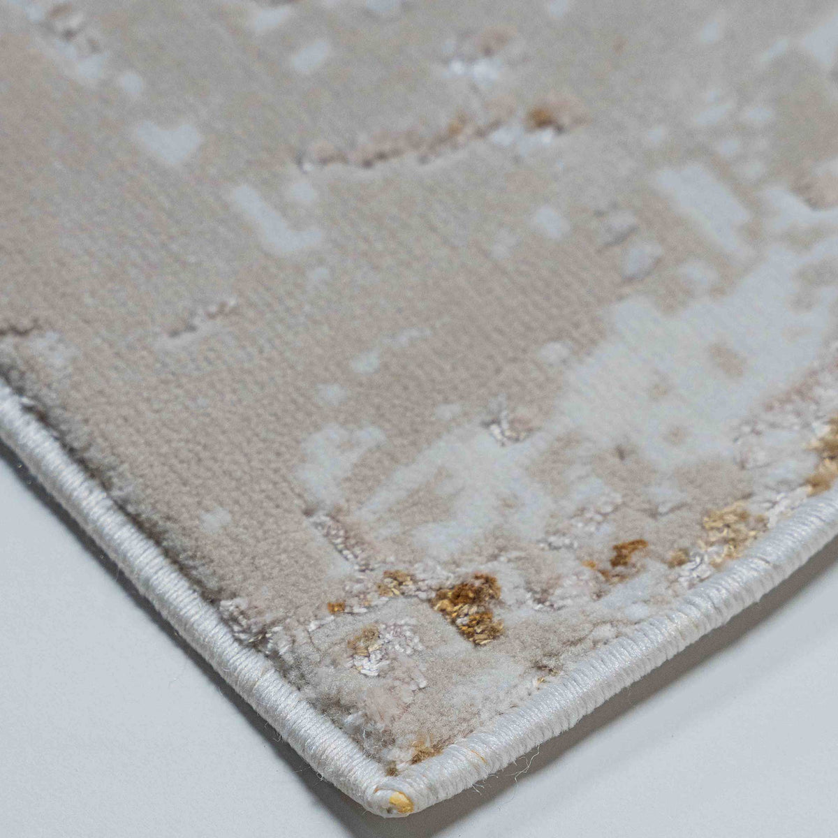 Tapete Decorativo Fiora T2378 Gris / Oro – Abstracto · Interior