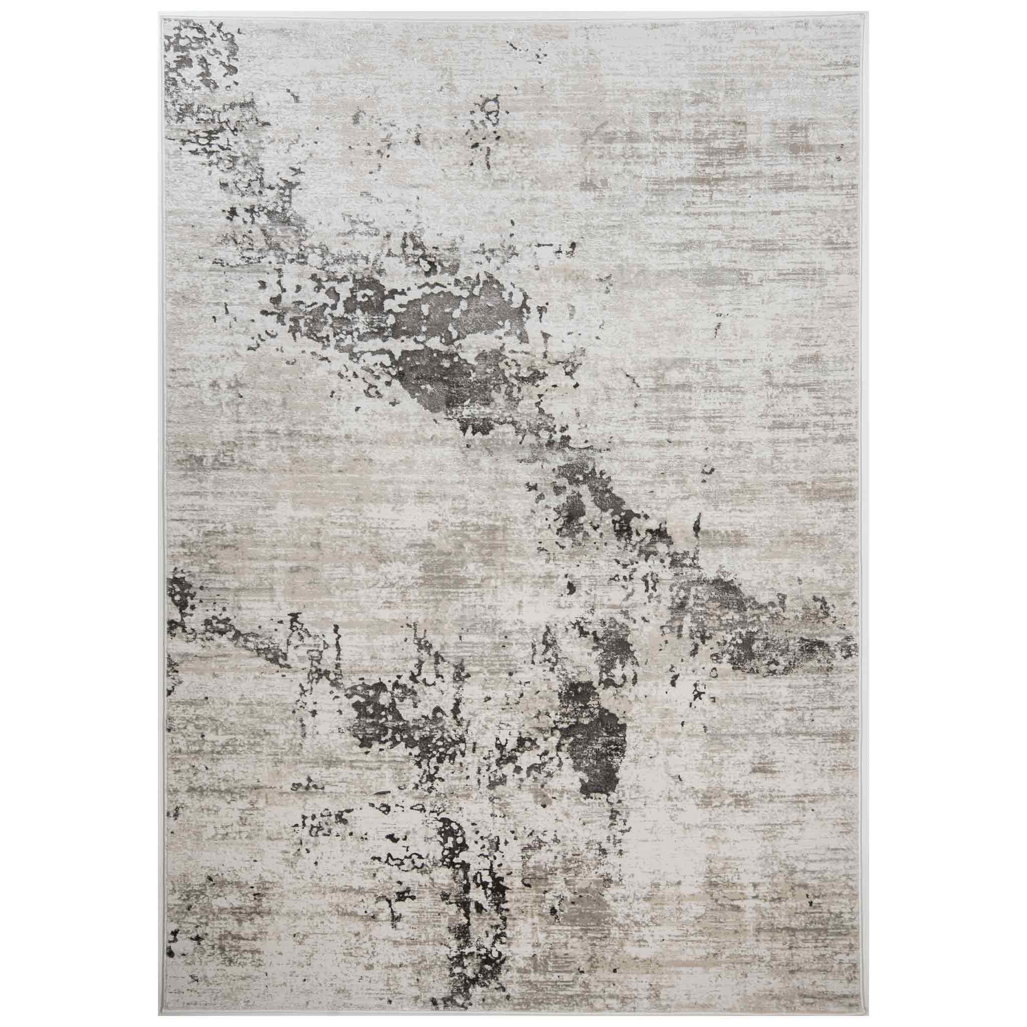 Tapete Decorativo Fiora T2383 Gris / Gris – Abstracto · Interior