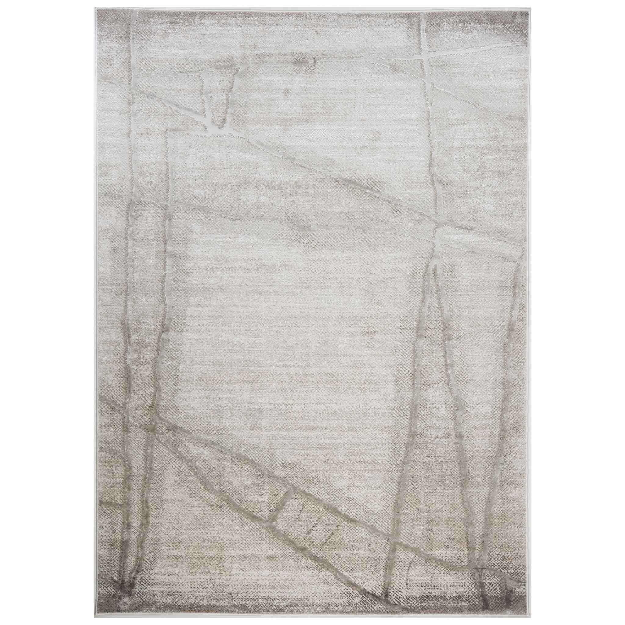 Tapete Decorativo Fiora T2385 Gris / Gris – Geométrico · Interior