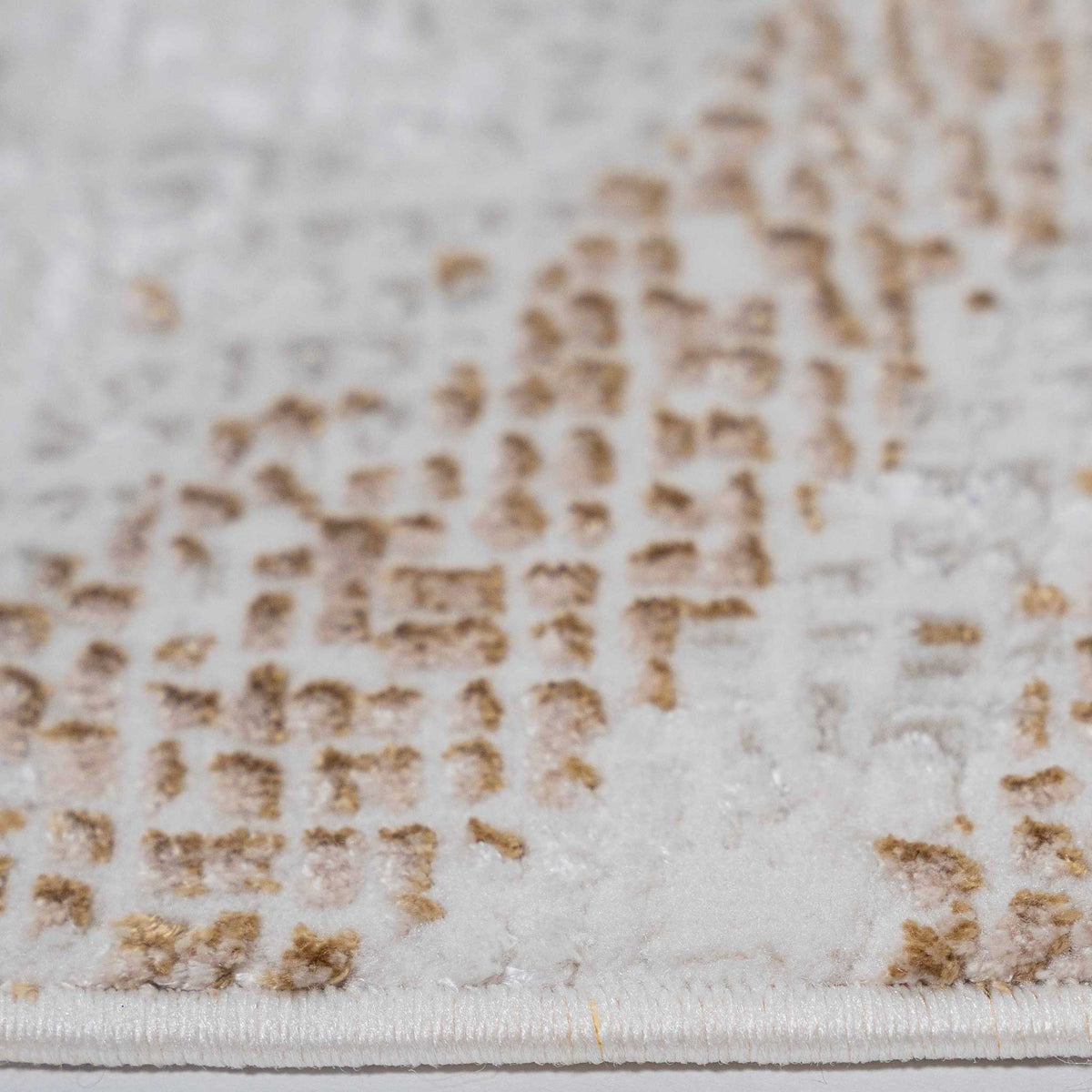Tapete Decorativo Fiora T2386 Gris / Oro – Abstracto · Interior