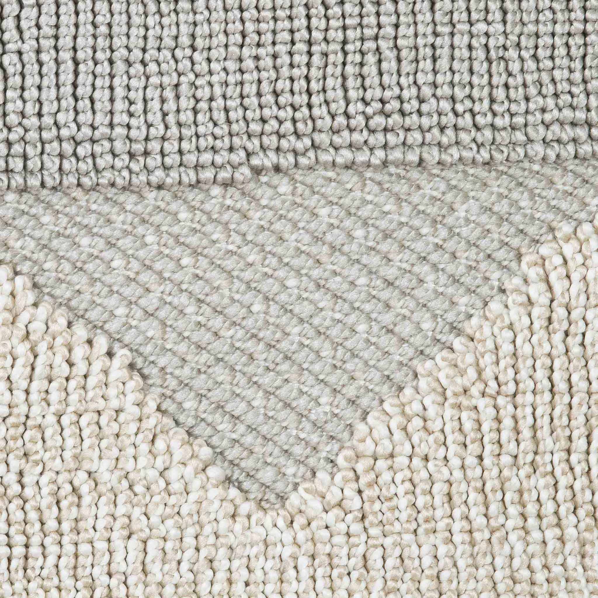 Tapete Decorativo Forza T2367 Crema / Gris – Geométrico · Exterior
