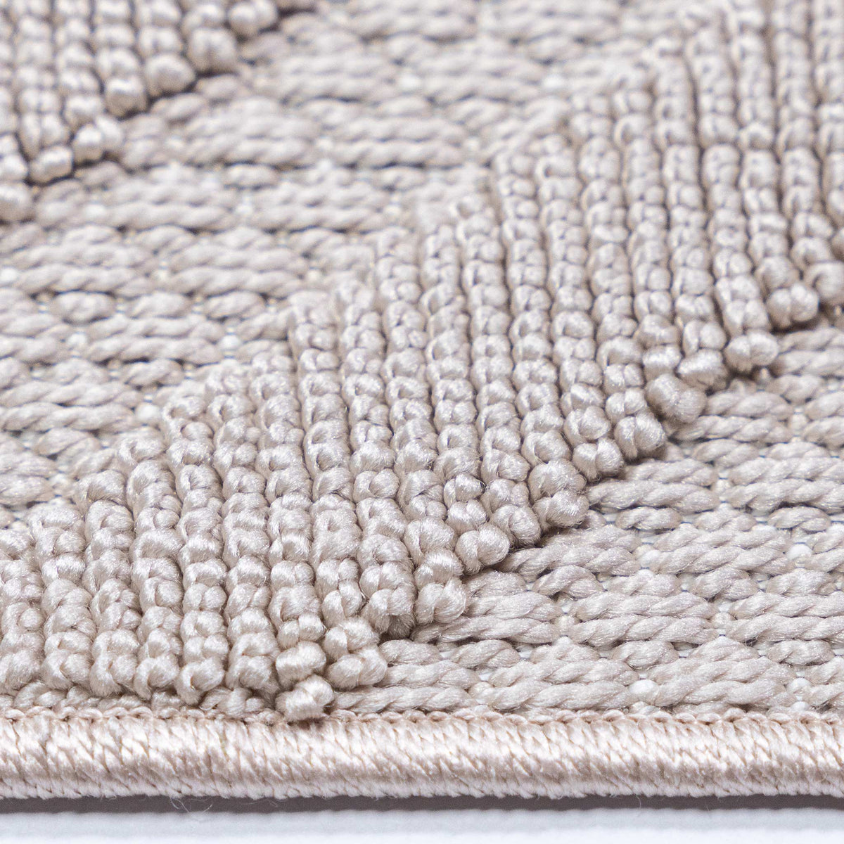 Tapete Decorativo Forza T2407 Beige – Geométrico · Exterior