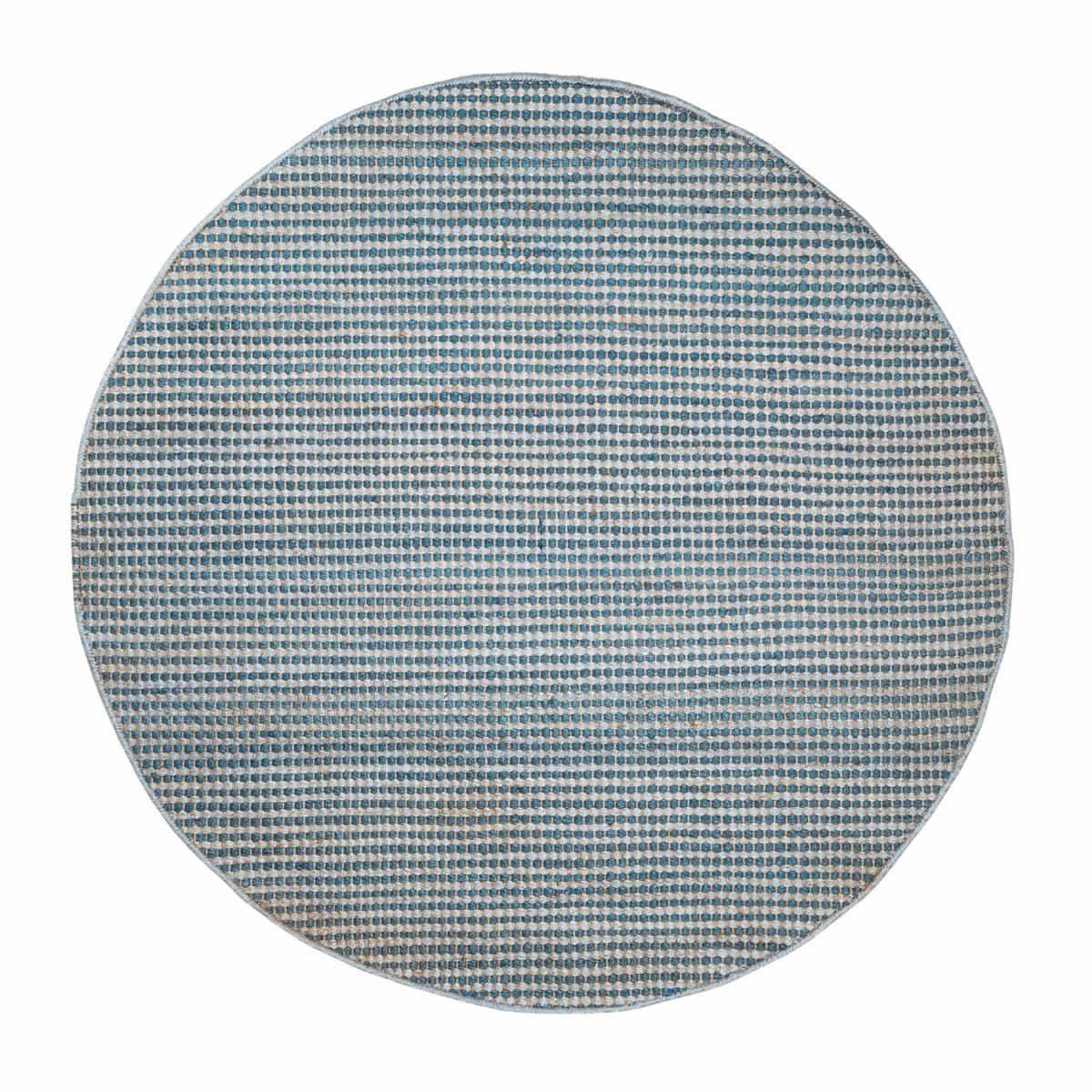 Tapete Redondo Ganges D2039 Crema / Gris – Natural · Interior