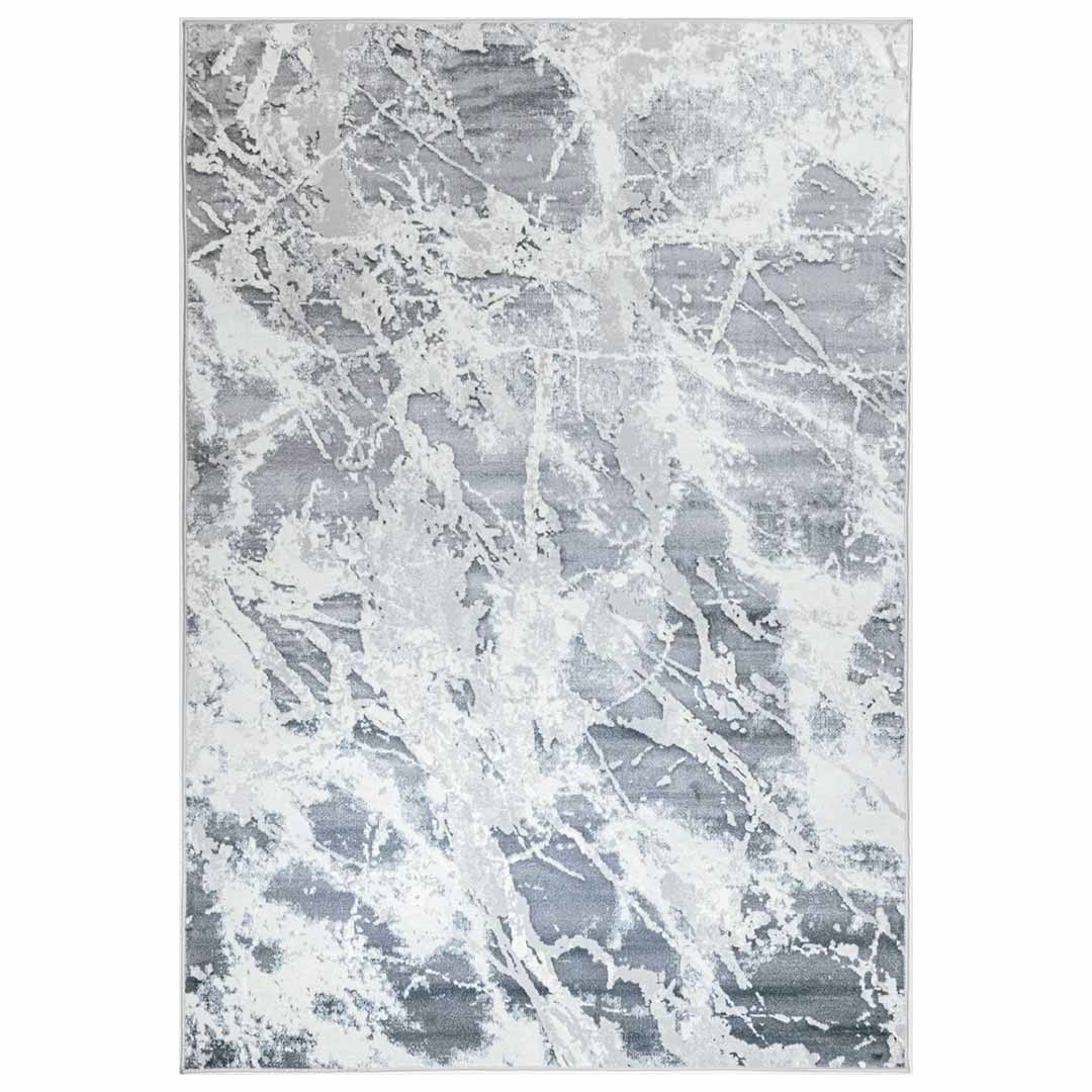 Tapete Decorativo Greta T4057 Gris / Plata – Abstracto · Interior