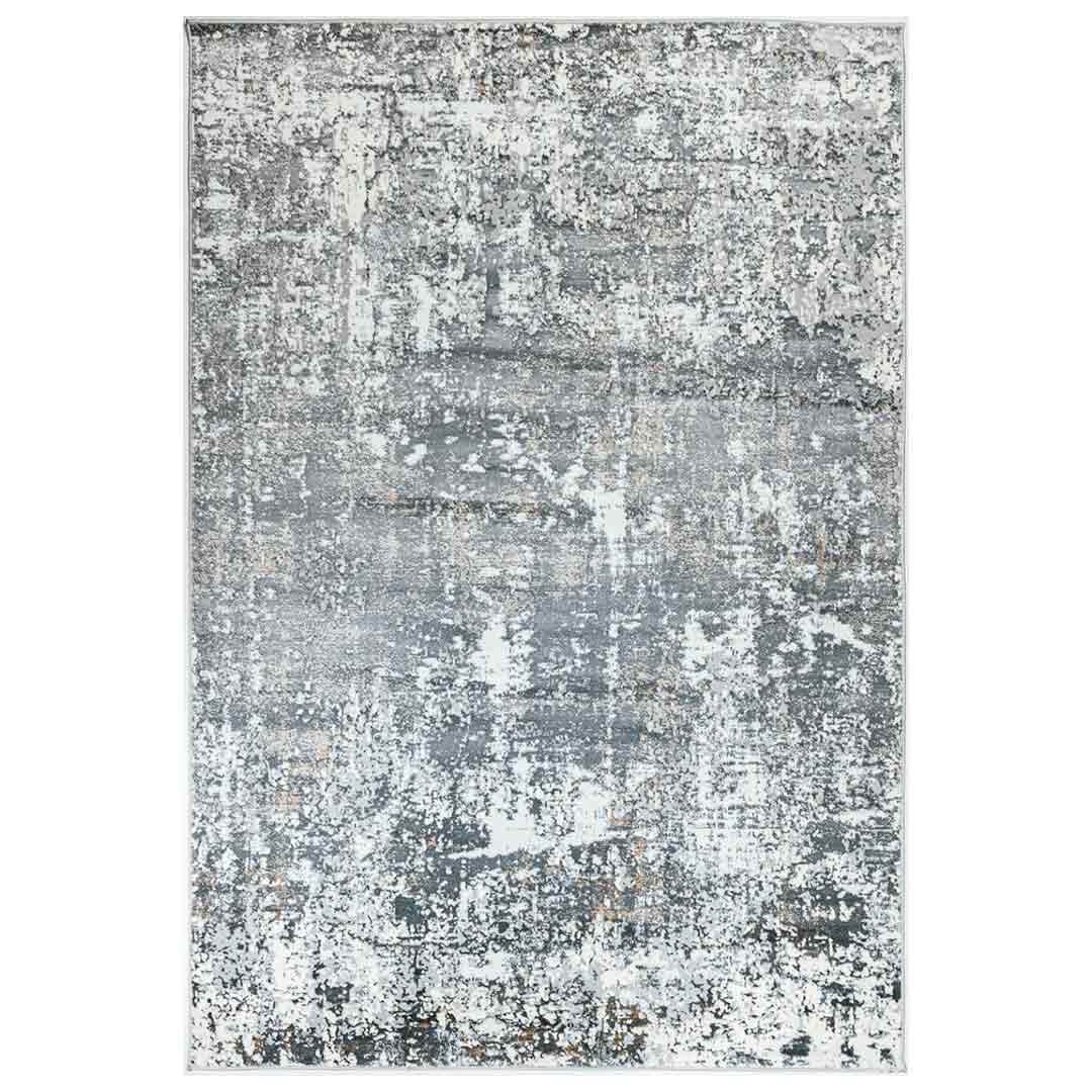 Tapete Decorativo Greta T4060 Gris / Plata – Abstracto · Interior
