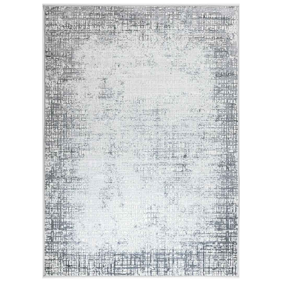 Tapete Decorativo Greta T4061 Gris / Plata – Abstracto · Interior