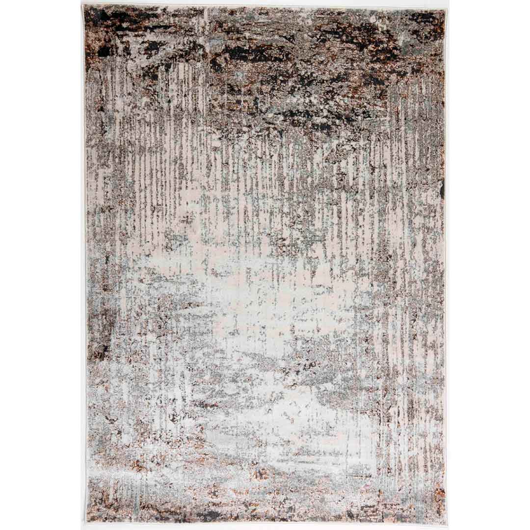 Tapete Decorativo Hadim T2363 Gris / Oro – Abstracto · Interior