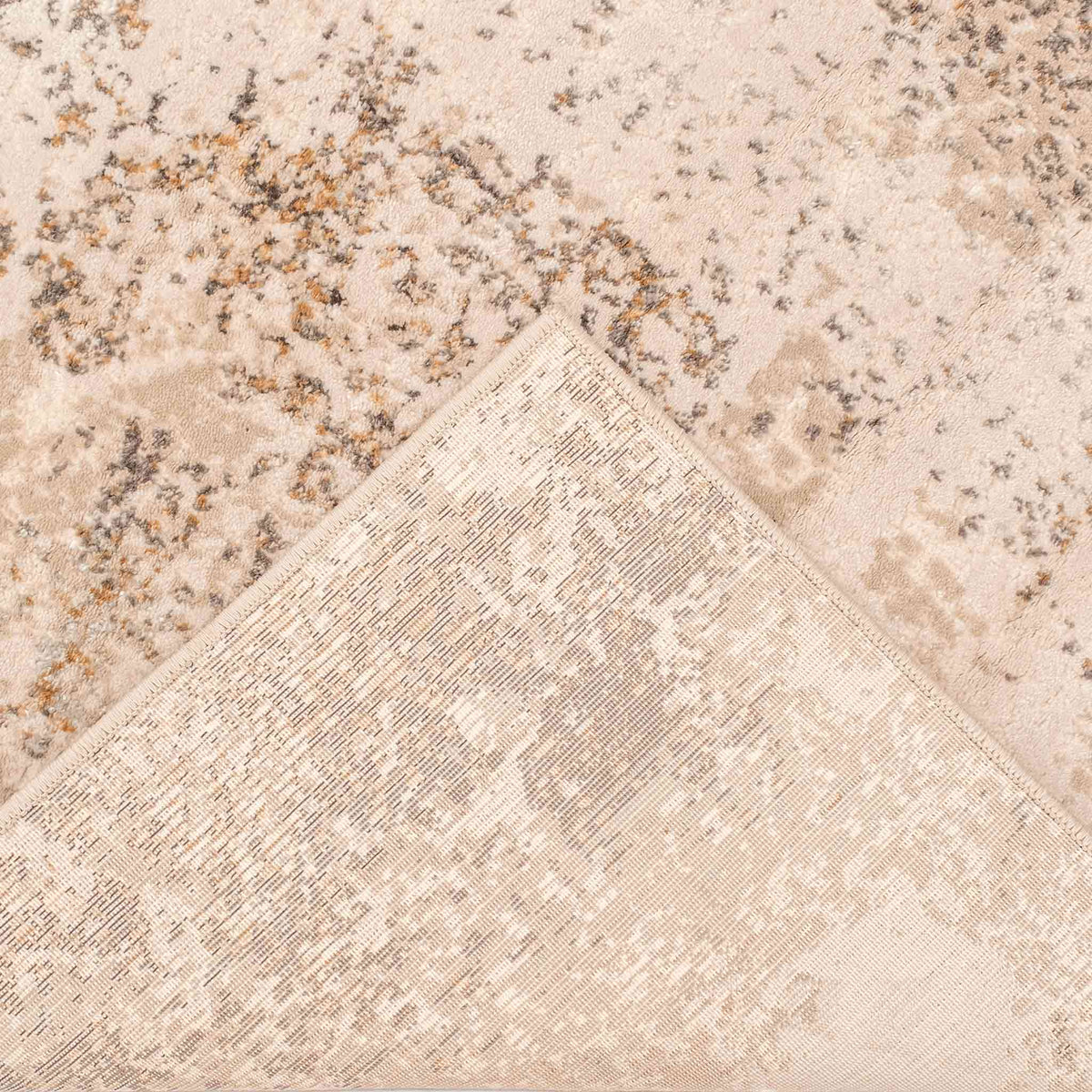 Tapete Decorativo Hatay 1062C Gris / Olivo – Abstracto · Interior