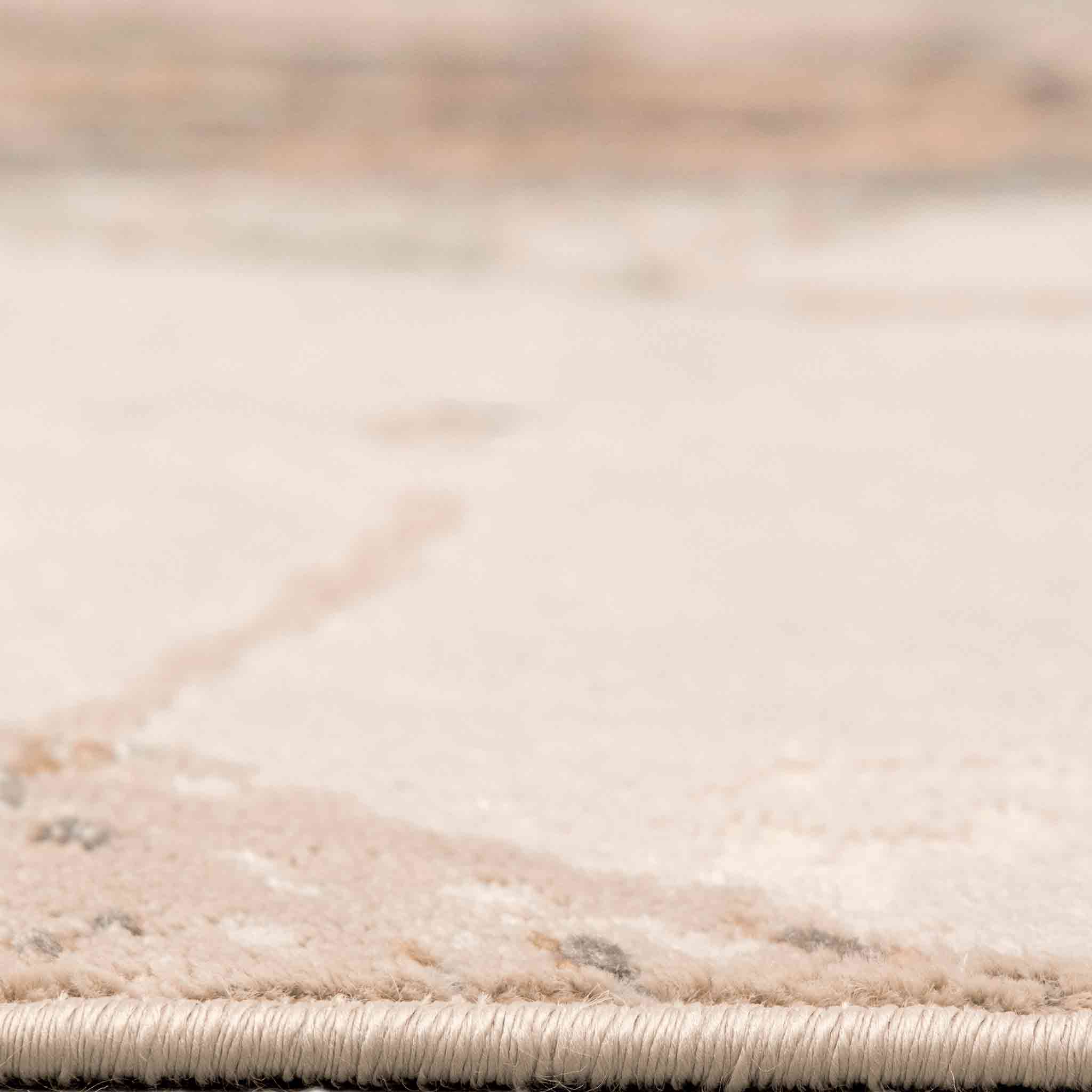 Tapete Decorativo Hatay 1065C Gris / Cobrizo – Abstracto · Interior