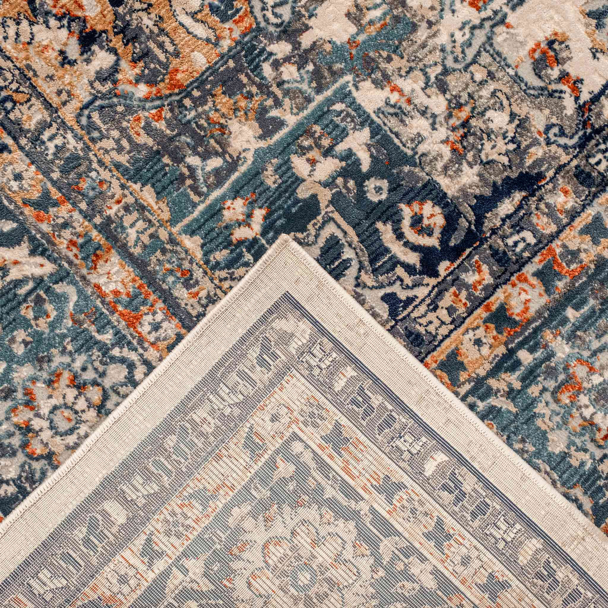 Tapete Decorativo Hatay 1066C Azul / Multi – Clásico · Interior