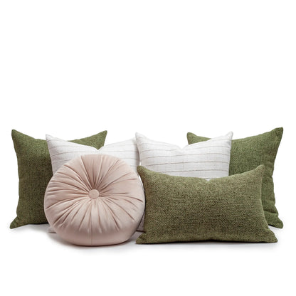 Set 6 Cojines Decorativos A&A Hierba — Energía Natural Vibrante · Interior