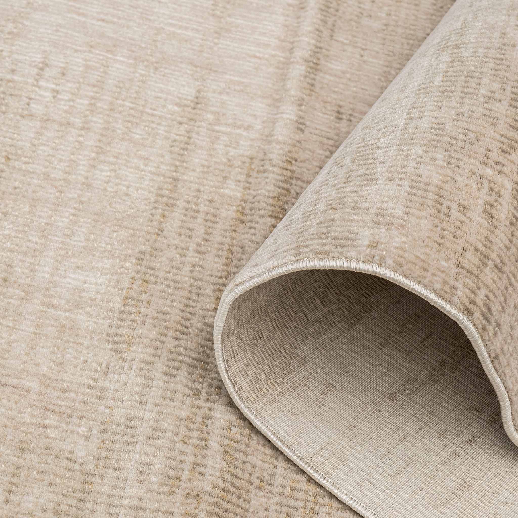 Tapete Decorativo Kale 1092C Blanco / Taupe – Contemporáneo · Interior
