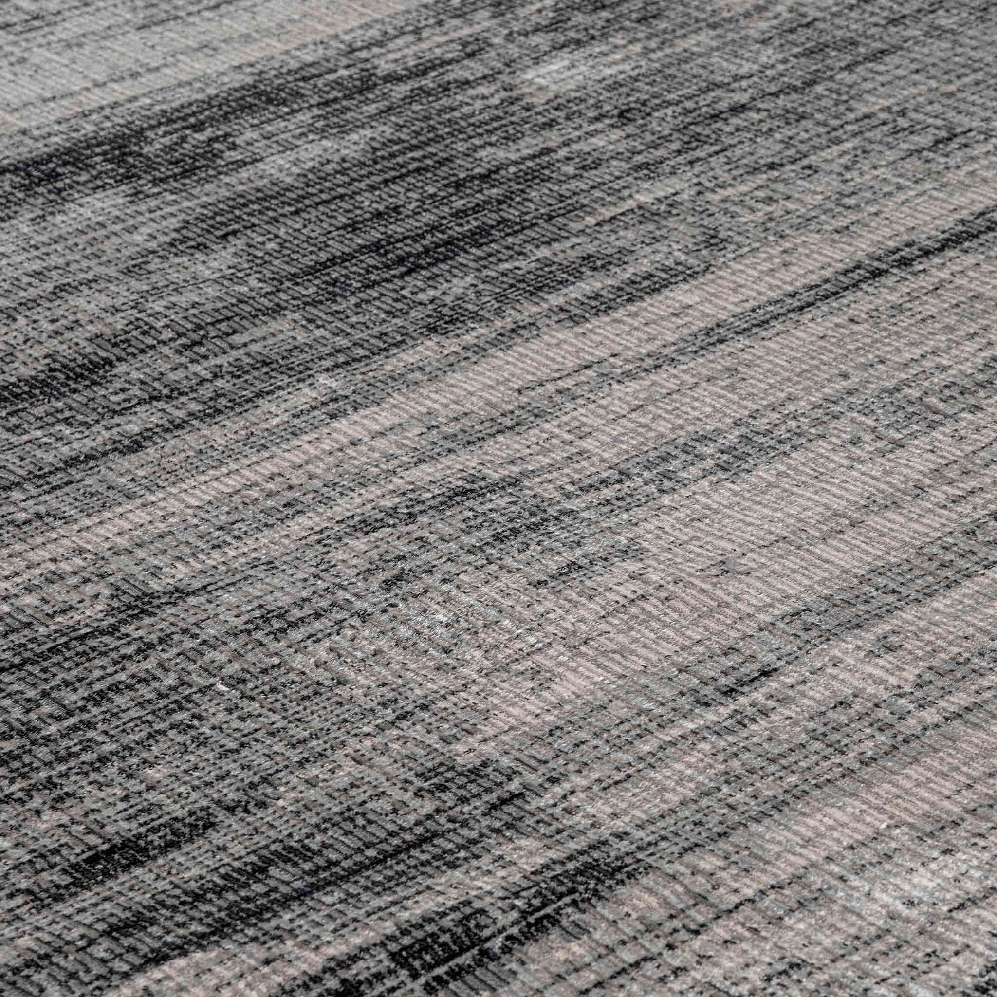 Tapete Decorativo Kale 1093C Negro / Gris – Abstracto · Interior