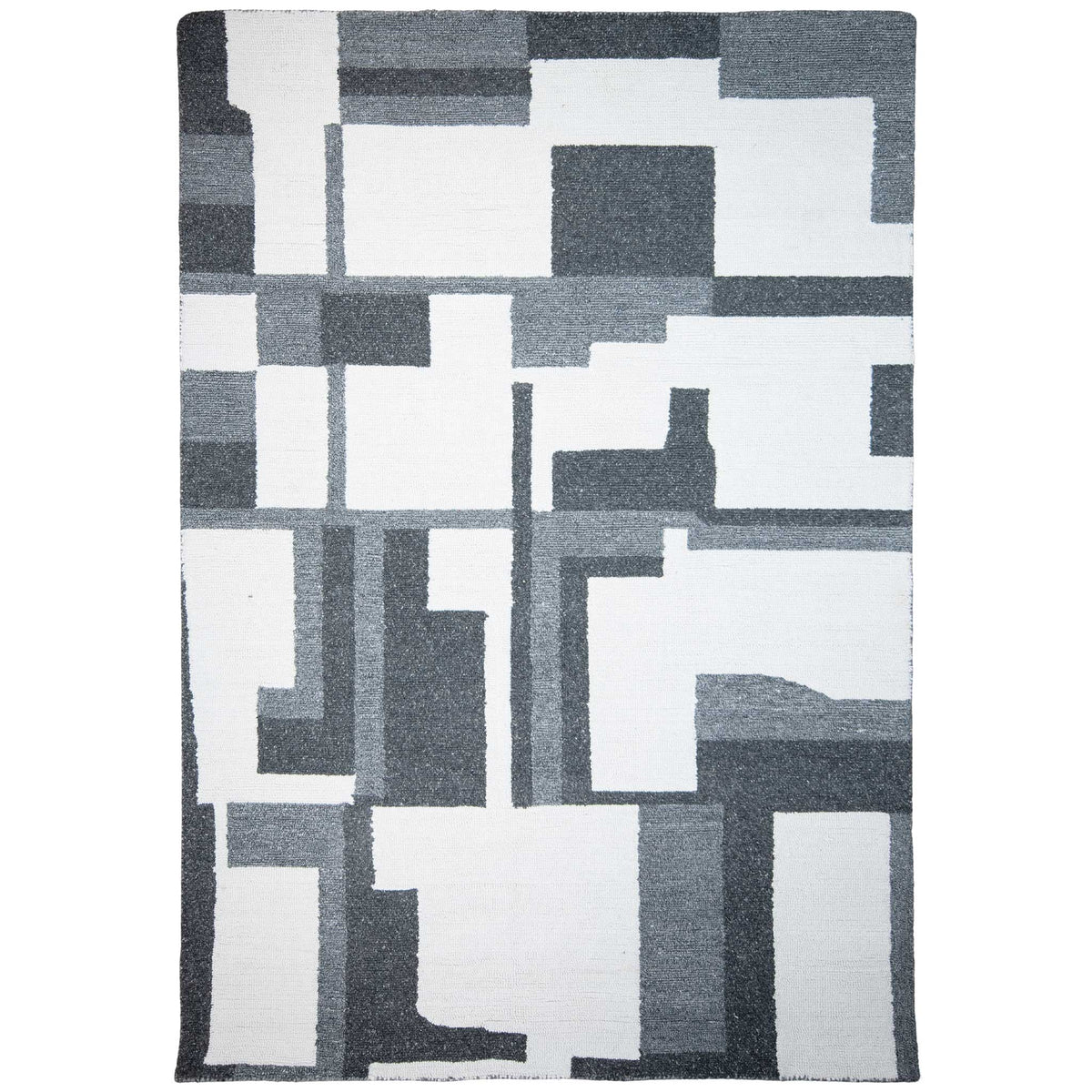 Tapete Decorativo Kali D2028 Gris / Crema – Geométrico · Exterior