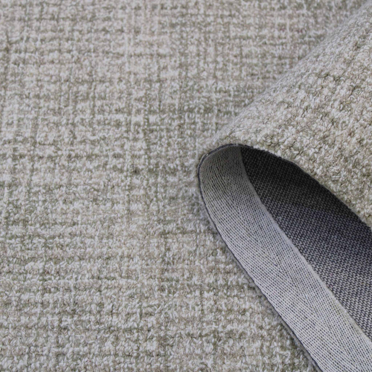 Tapete Decorativo Kena 136N Ivory / Taupe – Sólido · Interior