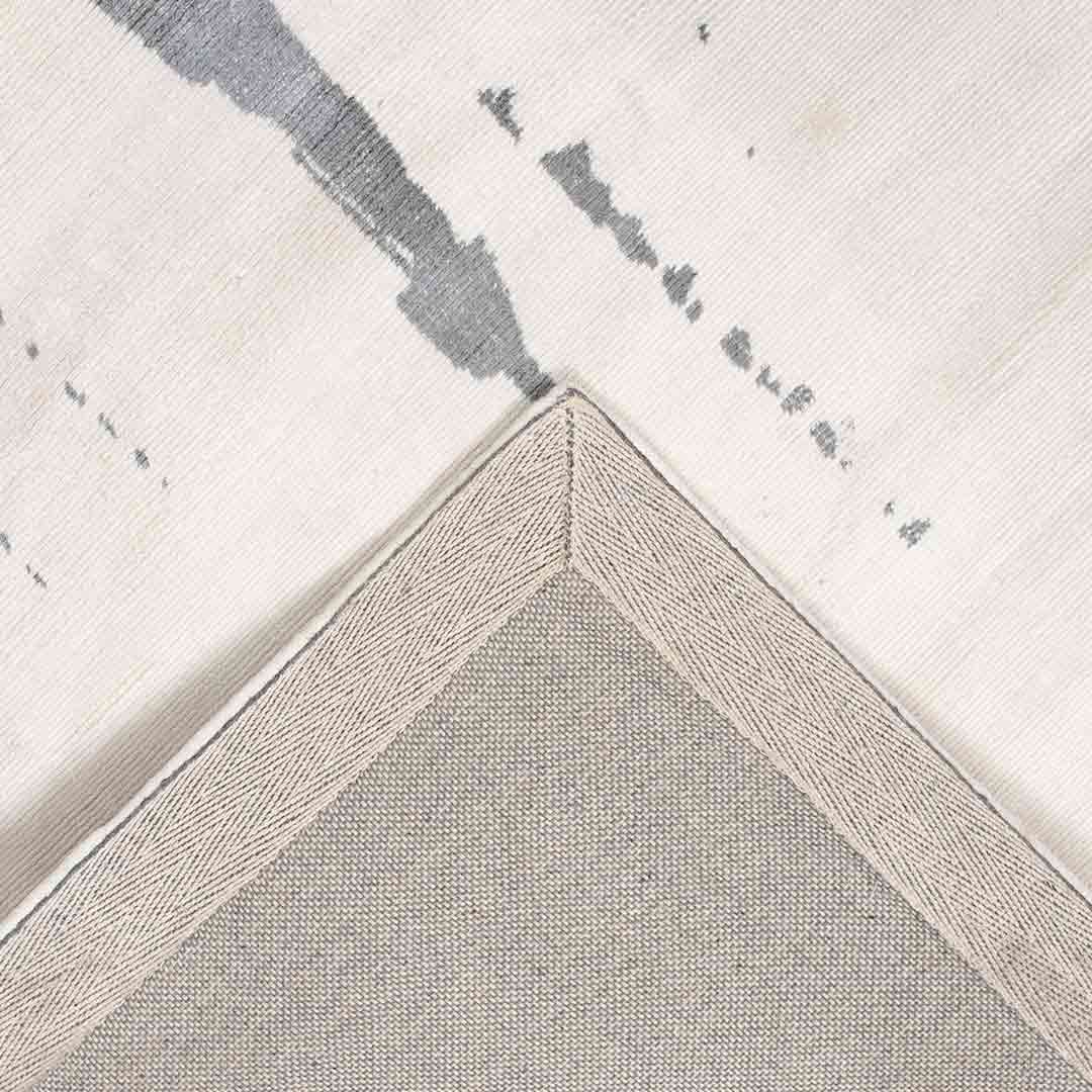 Tapete Decorativo Kova 101N Ivory / Gris Oscuro – Abstracto · Interior