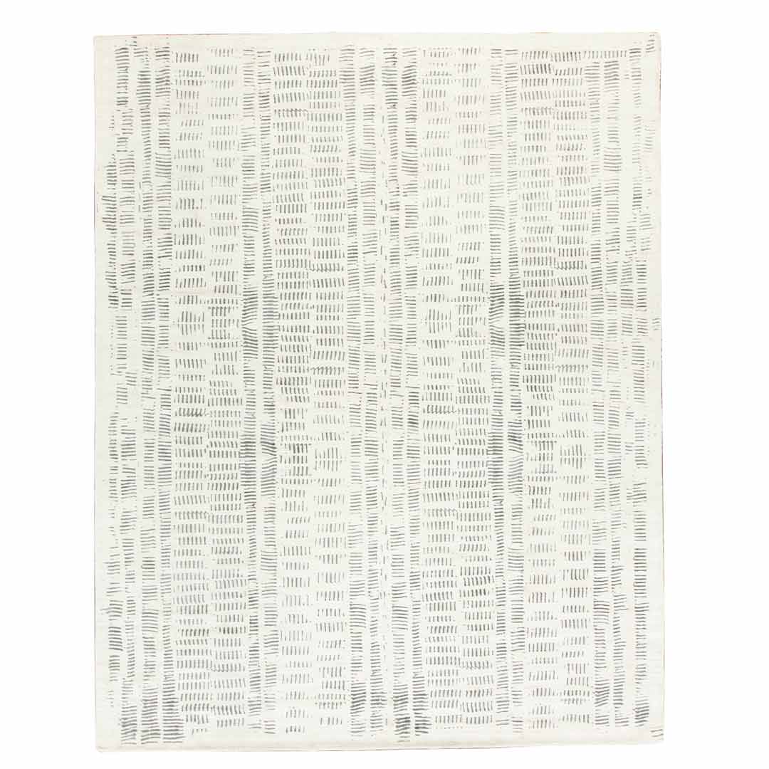 Tapete Decorativo Kova 103N Crema / Gris Oscuro – Abstracto · Interior