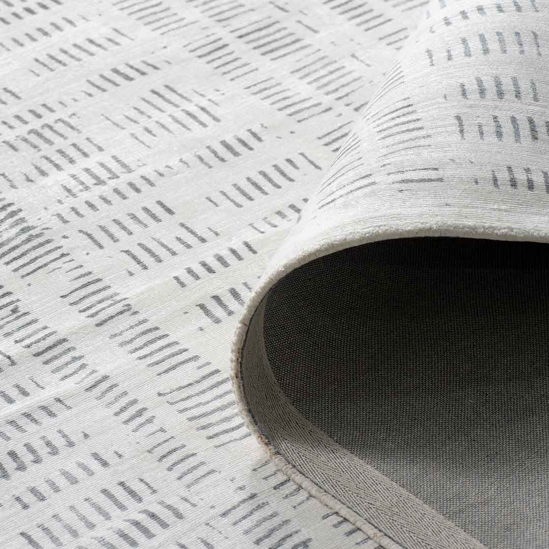 Tapete Decorativo Kova 103N Crema / Gris Oscuro – Abstracto · Interior