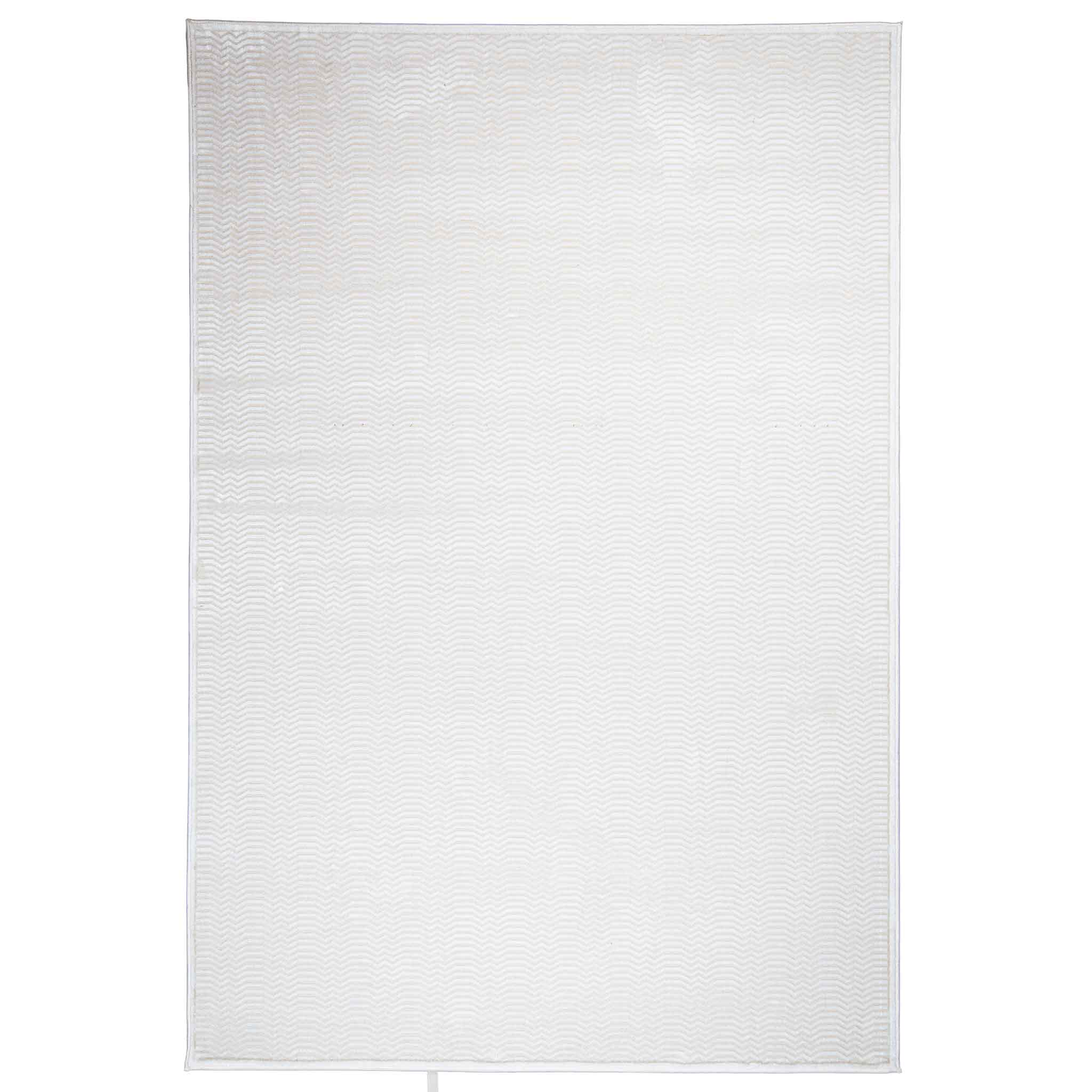 Tapete Decorativo Laila T5157 Crema / Crema – Geométrico · Interior