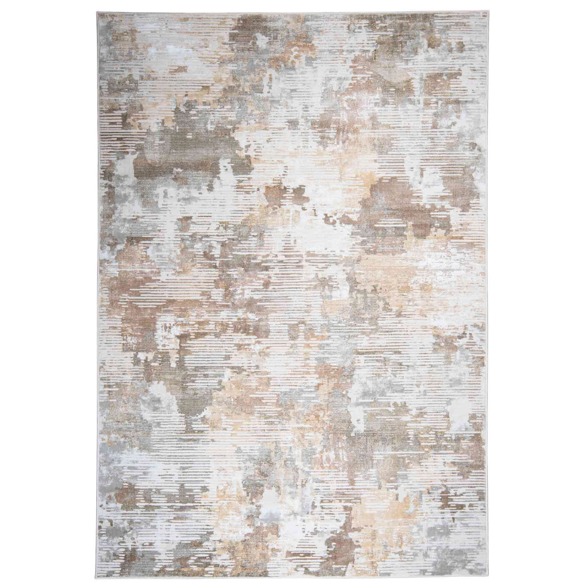 Tapete Decorativo Laila T5161 Crema / Crema – Abstracto · Interior