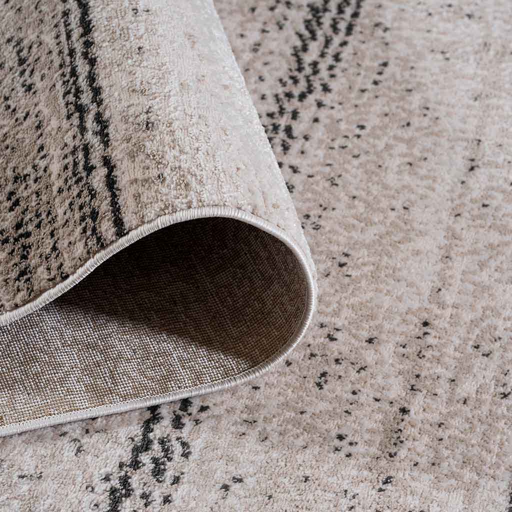 Tapete Decorativo Laria 1061C Beige / Charcoal – Neutro · Interior