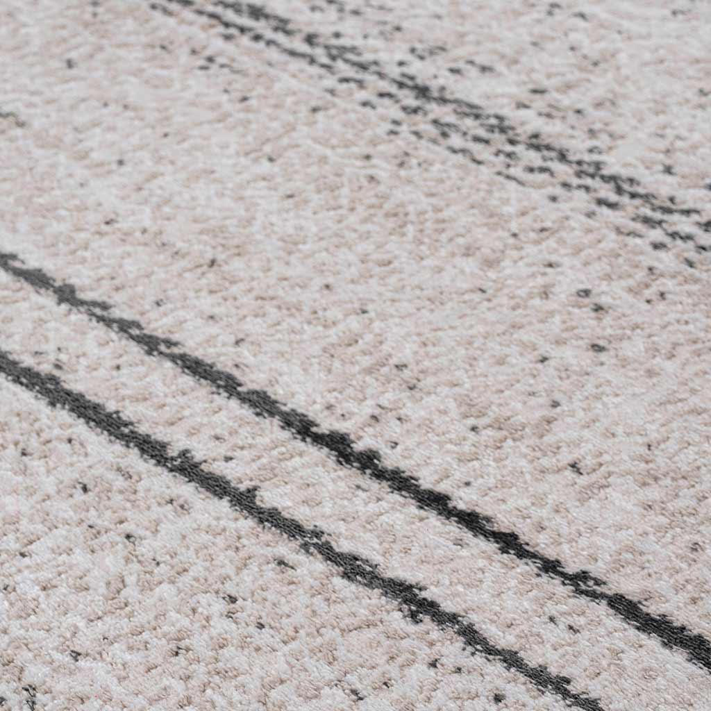 Tapete Decorativo Laria 1061C Beige / Charcoal – Neutro · Interior