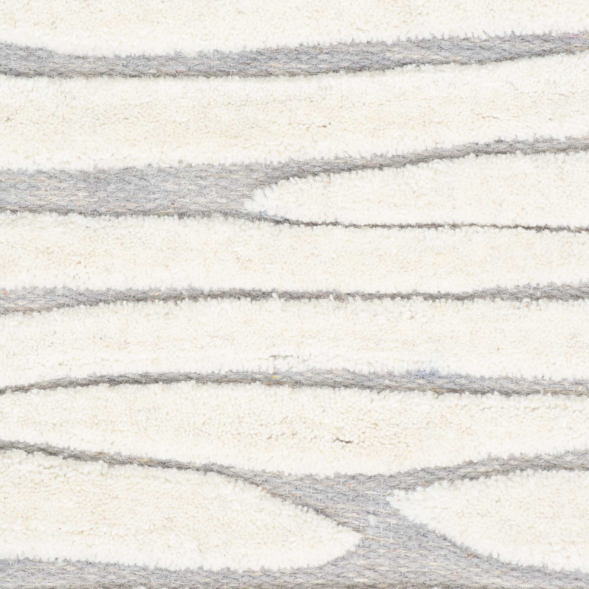 Tapete Decorativo Lena 117N Ivory / Gris – Abstracto · Interior