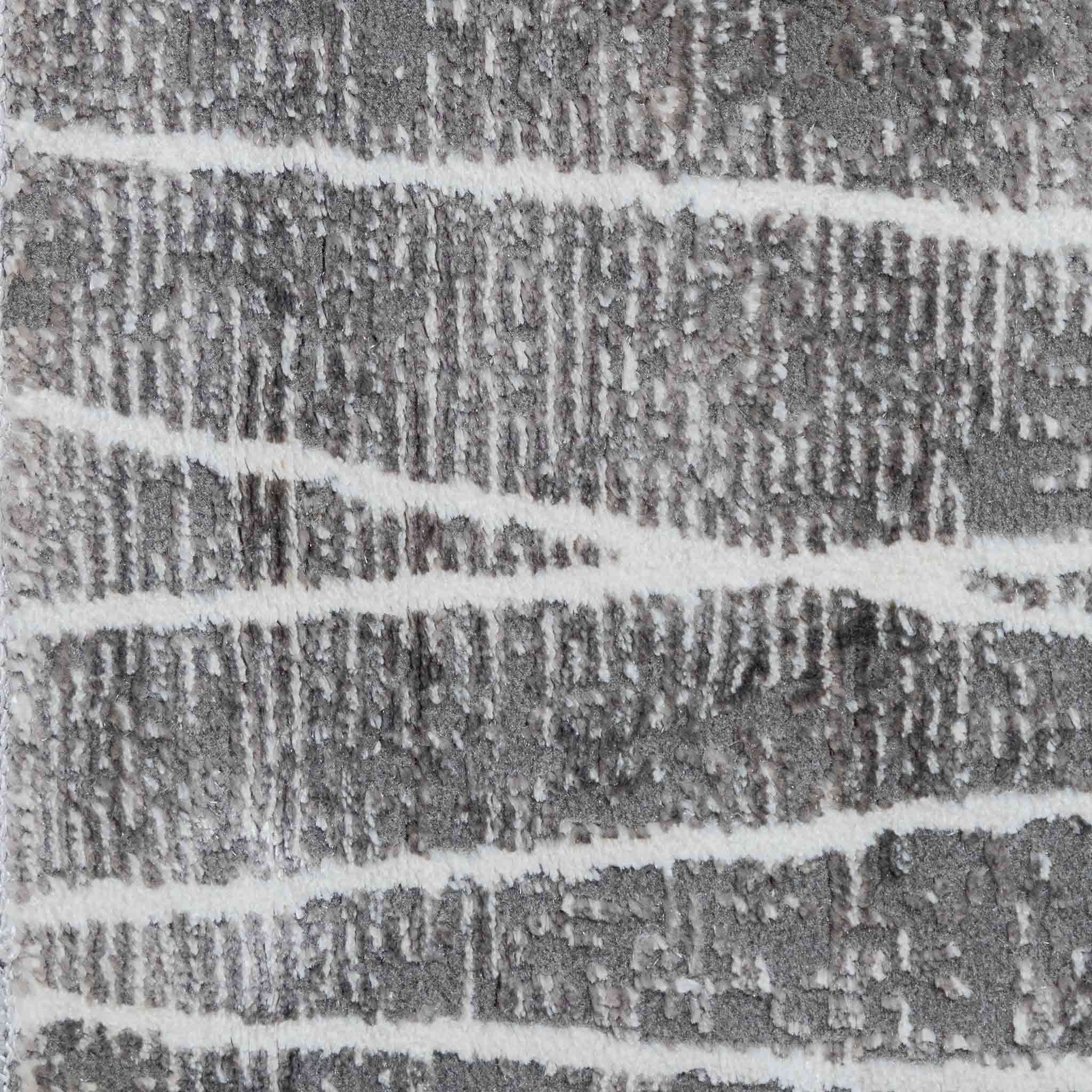Tapete Decorativo Livenza U7021 Gris / Gris – Geométrico · Interior