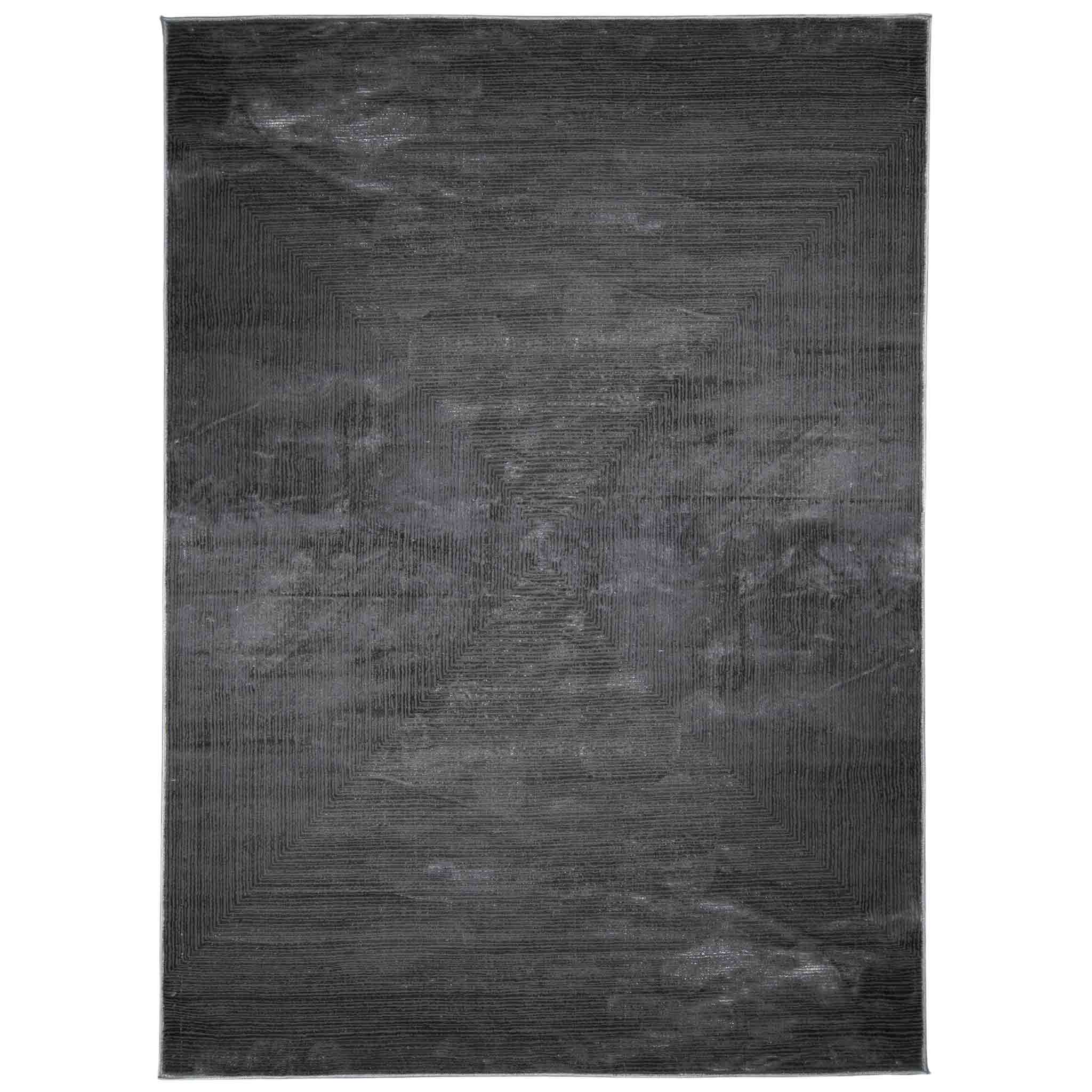 Tapete Decorativo Livenza U7024 Gris / Gris – Geométrico · Interior