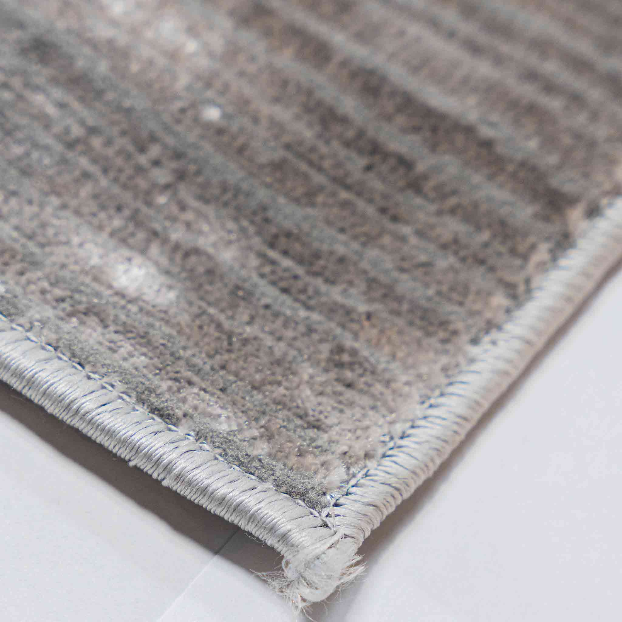 Tapete Decorativo Livenza U7024 Gris / Gris – Geométrico · Interior