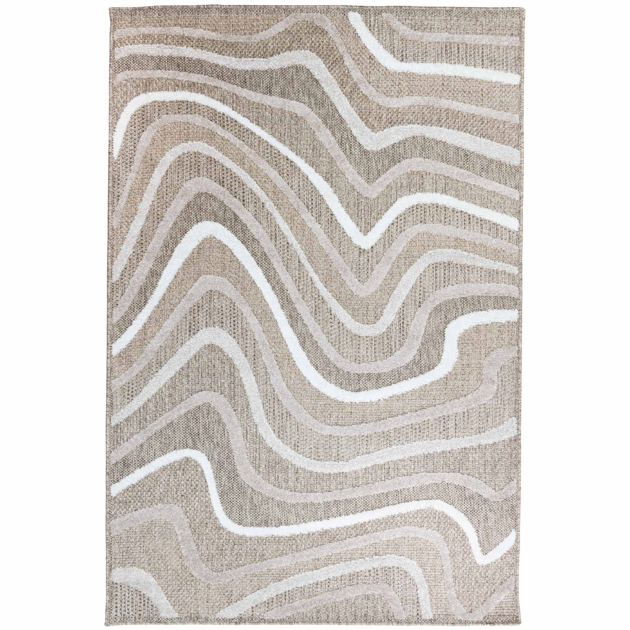 Tapete Decorativo Lotus E1013 Natural / Beige – Abstracto · Exterior