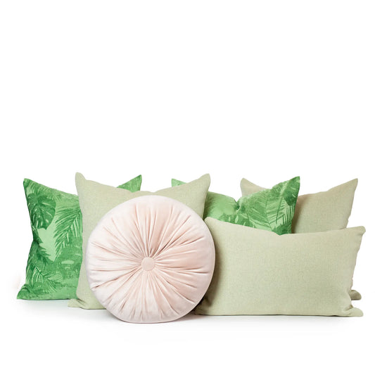 Set 6 Cojines Decorativos A&A Lima — Frescura Energizante · Interior