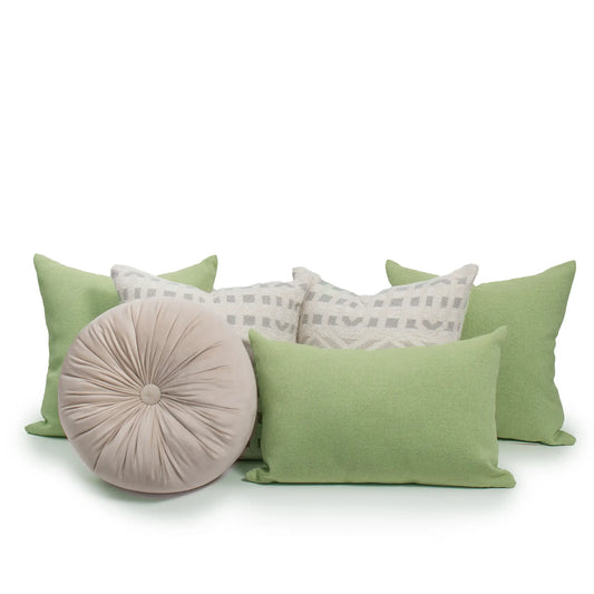Set 6 Cojines Decorativos A&A Lima — Frescura Vibrante · Interior