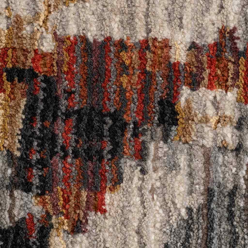 Tapete Decorativo Malta 1073C Ocre / Multi – Abstracto · Interior