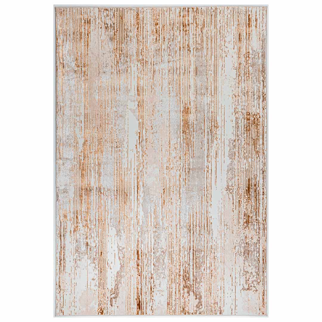 Tapete Decorativo Melet U5028 Oro / Gris – Abstracto · Interior