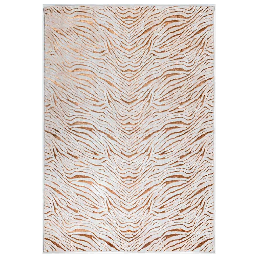 Tapete Decorativo Melet U5030 Oro / Gris – Abstracto · Interior