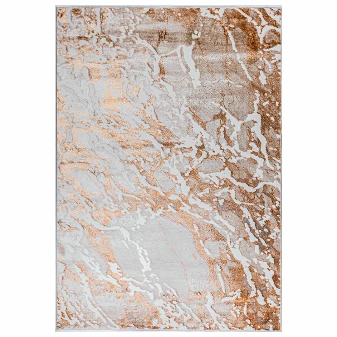 Tapete Decorativo Melet U5031 Oro / Gris – Abstracto · Interior