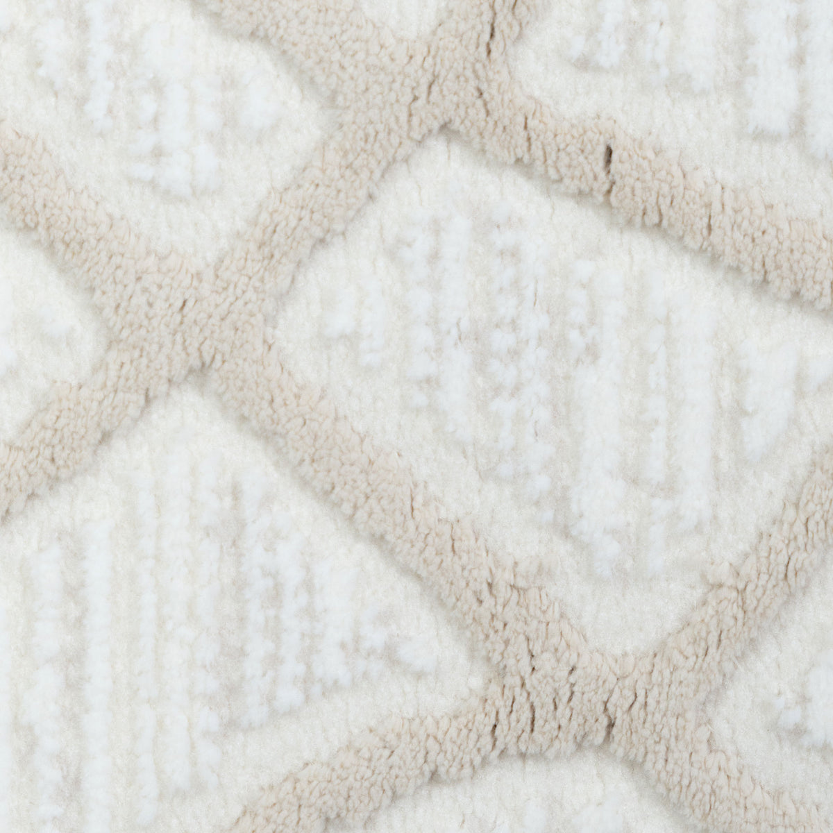 Tapete Decorativo Mesina U5038 Beige / Crema – Geométrico · Interior