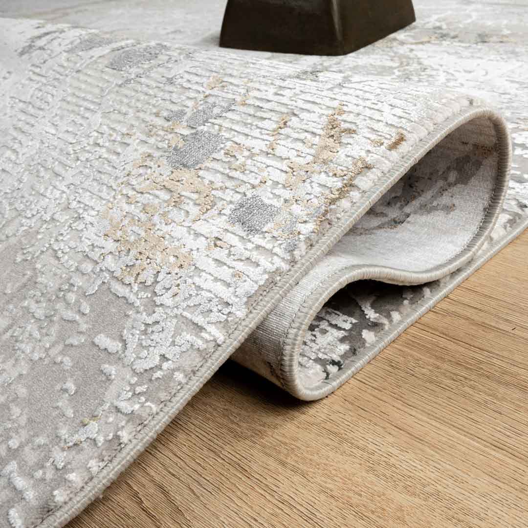 Tapete Decorativo Minori T2297 Gris / Gris – Abstracto · Interior