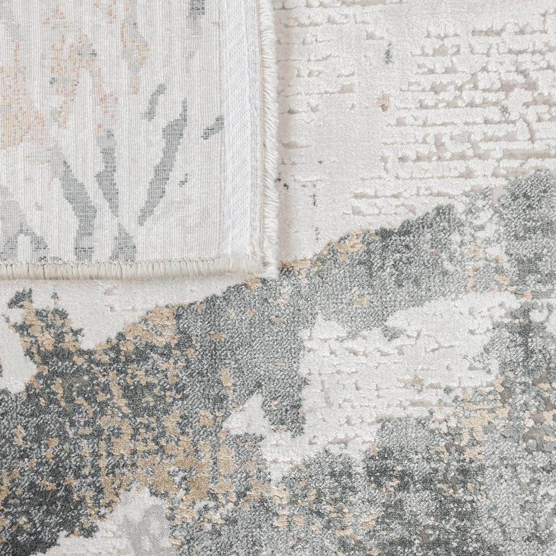 Tapete Decorativo Minori T2297 Gris / Gris – Abstracto · Interior