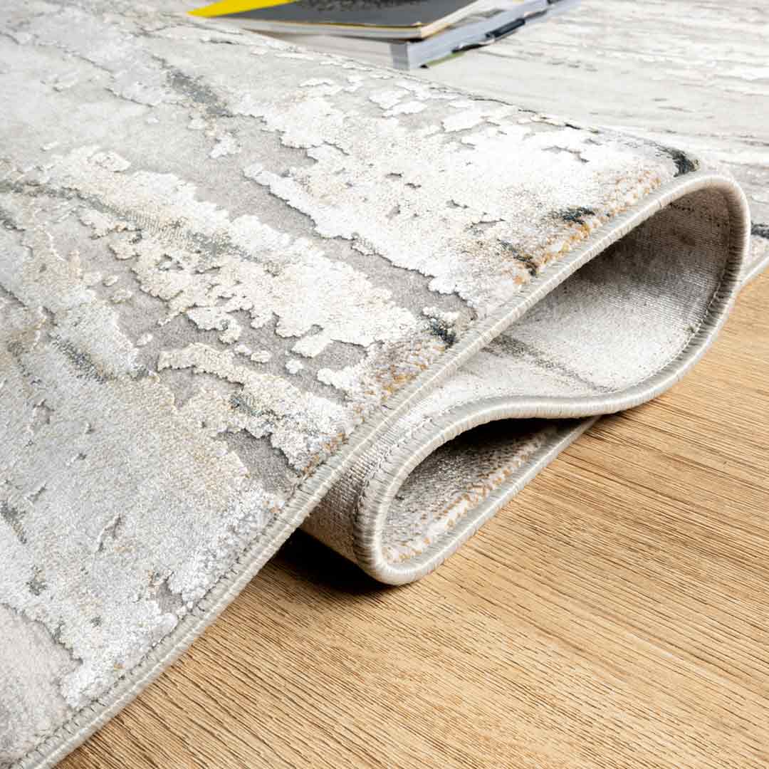 Tapete Decorativo Minori T2299 Crema / Gris – Abstracto · Interior