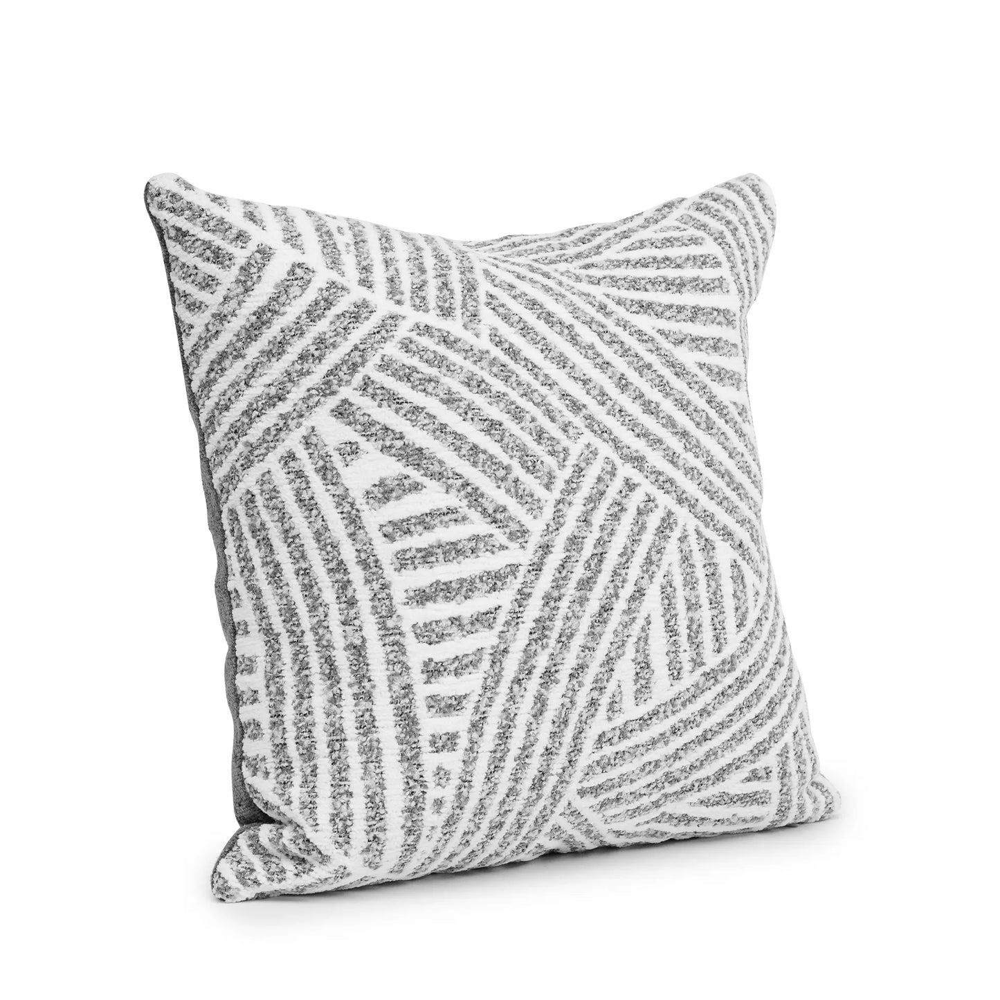 Set 5 Cojines Decorativos A&A Gris — Elegancia Serena Contemporánea · Interior
