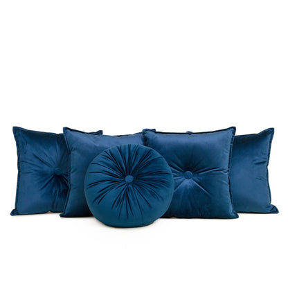 Set 5 Cojines Decorativos A&A Marino — Serenidad Náutica Contemporánea · Interior