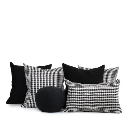 Set 6 Cojines Decorativos A&A Negro — Elegancia Atemporal · Interior