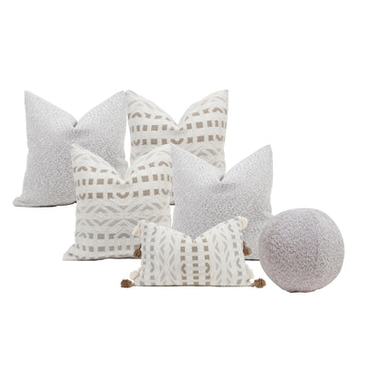 Set 6 Cojines Decorativos A&A Niebla — Serenidad Natural · Interior