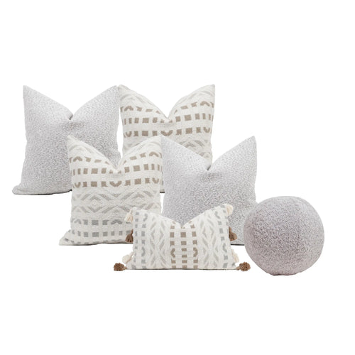 Set 6 Cojines Decorativos A&A Niebla — Serenidad Natural · Interior