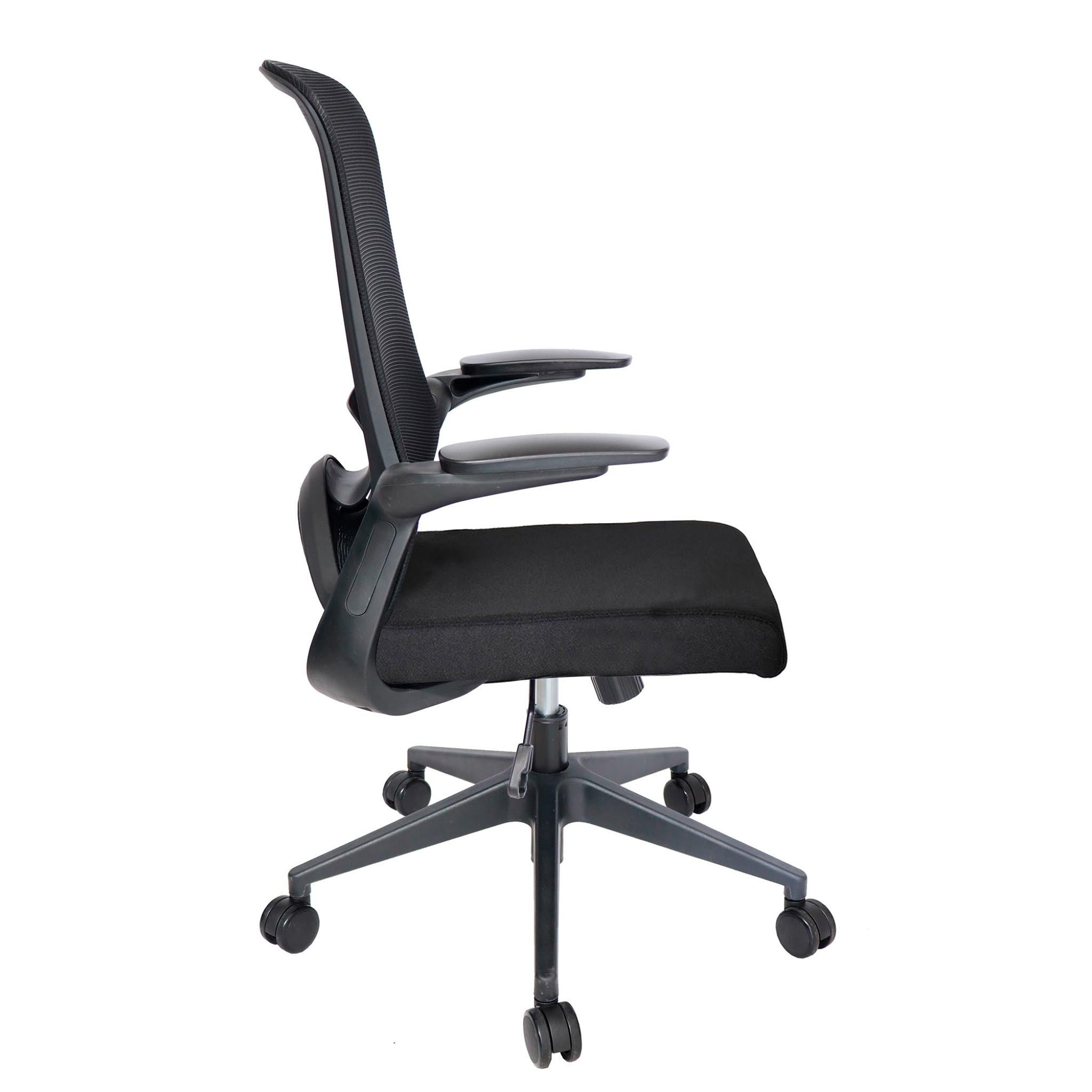 Silla Operativa OHE-111 Negro – Estilo Contemporáneo con Ergonomía Total