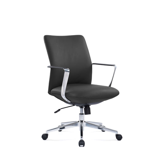 Silla Dirección Fenix OHE-163 Negra – Diseño Ejecutivo con Respaldo Medio